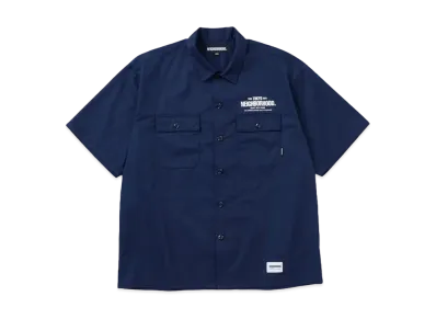 NEIGHBORHOOD Classic Work Shirt SS "Navy"
