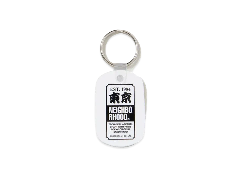 NEIGHBORHOOD Rectangle Key Holder "White"