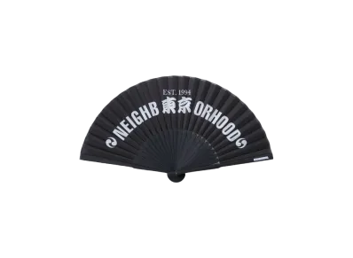 NEIGHBORHOOD Folding Fan "Black"