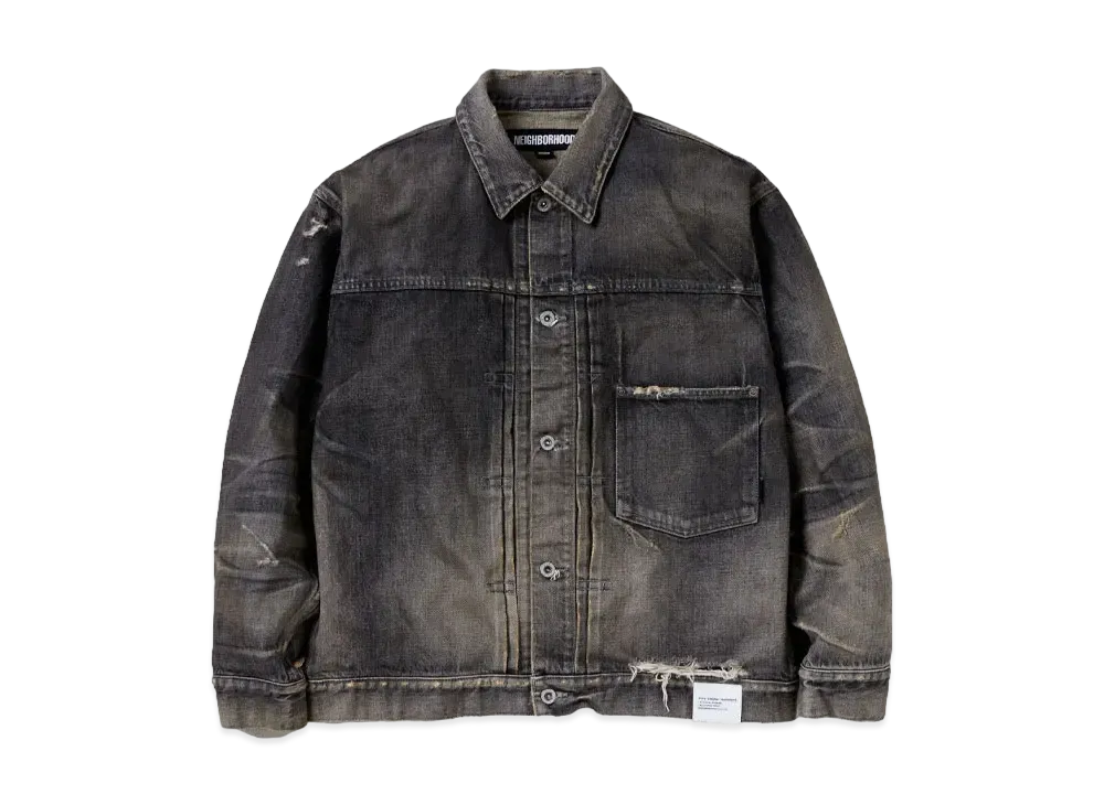 NEIGHBORHOOD Savage Denim Type-1 Jacket "Black"