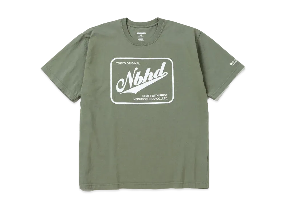 NEIGHBORHOOD NH . Tee SS-3 "Olive Drab"