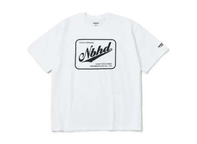 NEIGHBORHOOD NH . Tee SS-3 "White"