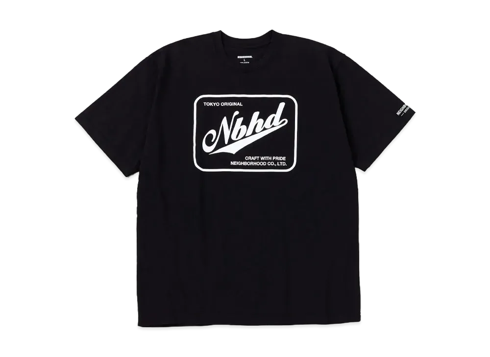 NEIGHBORHOOD NH . Tee SS-3 "Black"