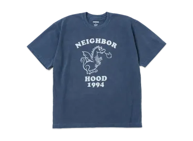 NEIGHBORHOOD NH . Tee SS-18 "Navy"