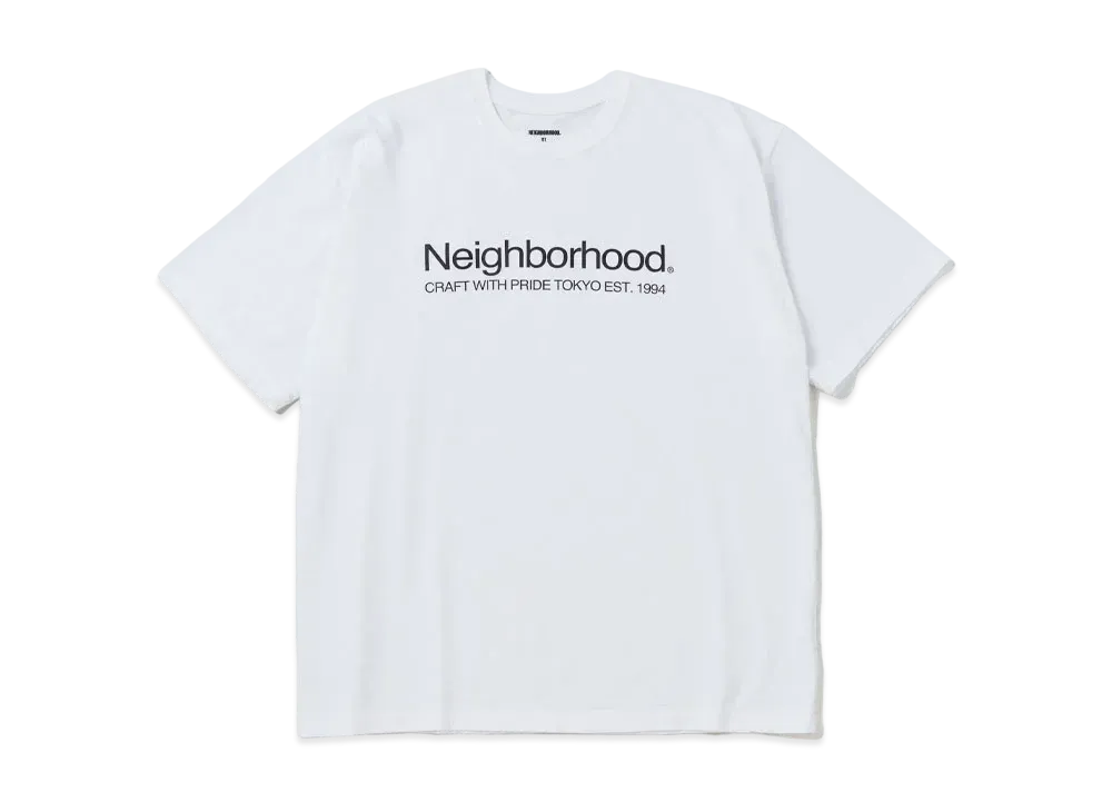 NEIGHBORHOOD NH . Tee SS-11 "White"