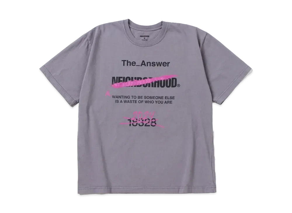 NEIGHBORHOOD NH . Tee SS-13 "Gray"