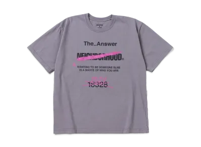 NEIGHBORHOOD NH . Tee SS-13 "Gray"