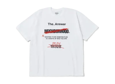 NEIGHBORHOOD NH . Tee SS-13 "White"