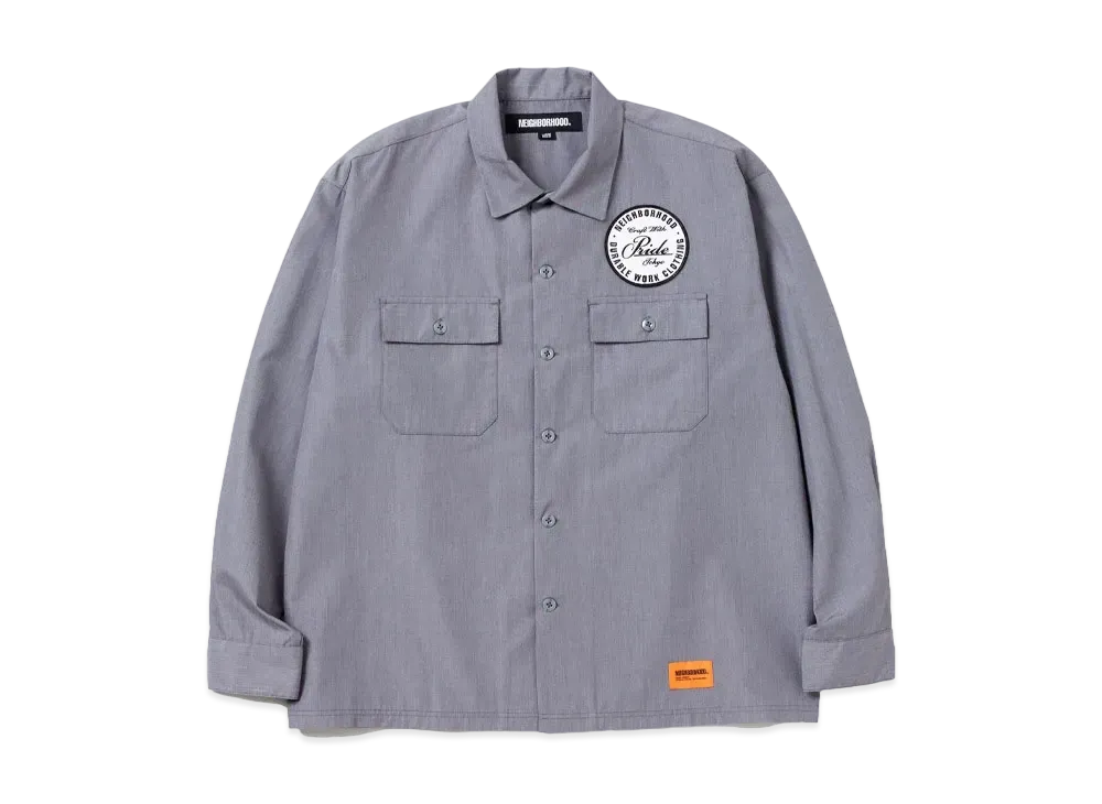 NEIGHBORHOOD Classic Work Shirt LS "Gray"