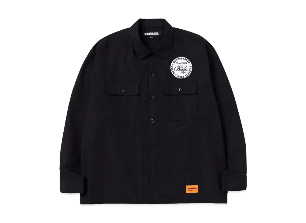 NEIGHBORHOOD Classic Work Shirt LS "Black"