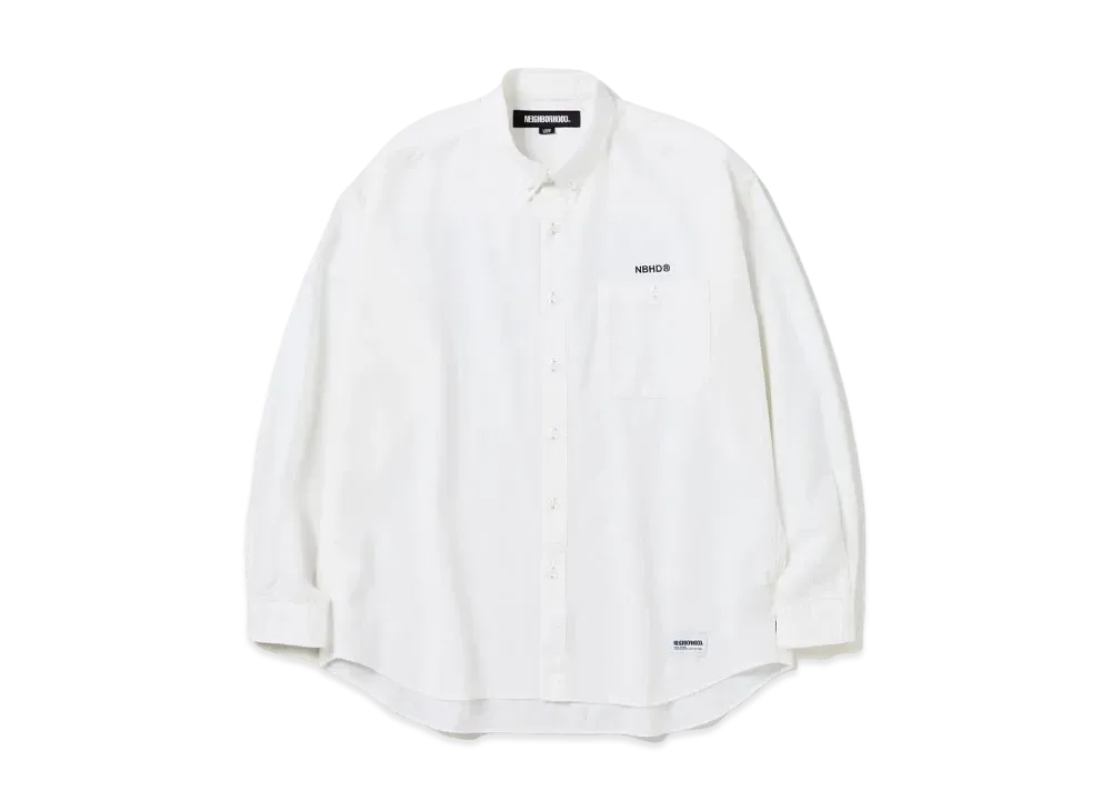 NEIGHBORHOOD Chambray BD Shirt LS "White"