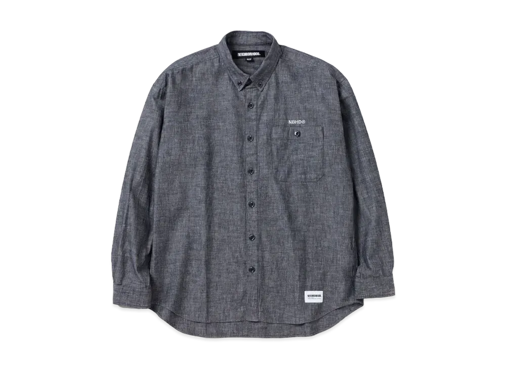 NEIGHBORHOOD Chambray BD Shirt LS "Black"