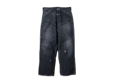 NEIGHBORHOOD Washed Utility Pants "Black"