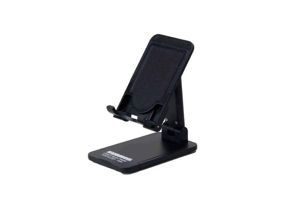 NEIGHBORHOOD Logo Smartphone Stand "Black"
