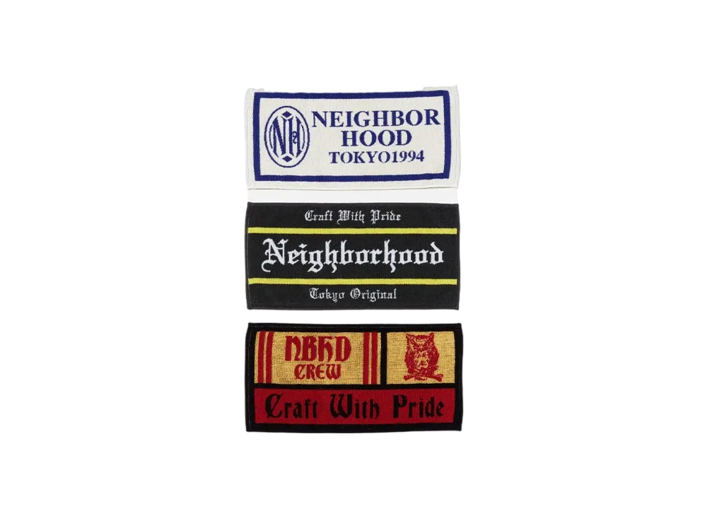 NEIGHBORHOOD Pub Towel Set "Multi"
