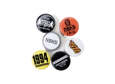 NEIGHBORHOOD Pin Button Set "A-Set"