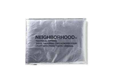 NEIGHBORHOOD Logo Document Case "Silver"