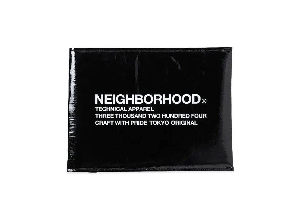 NEIGHBORHOOD Logo Document Case "Black"