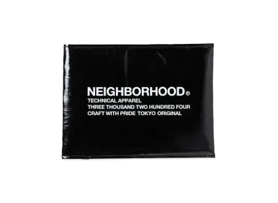 NEIGHBORHOOD Logo Document Case "Black"