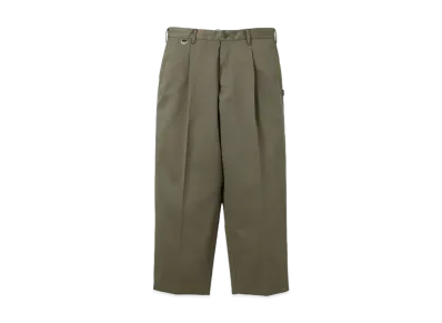 NEIGHBORHOOD x Dickies . Tuck Wide Pants "Olive Drab"