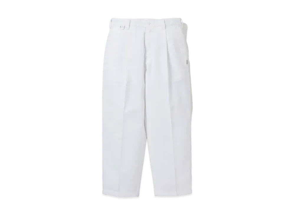 NEIGHBORHOOD x Dickies . Tuck Wide Pants "White"