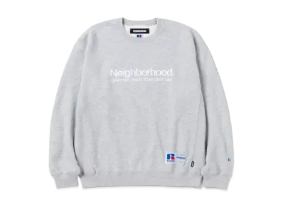 NEIGHBORHOOD x Russell Athletic . Sweat Shirt LS "Gray"