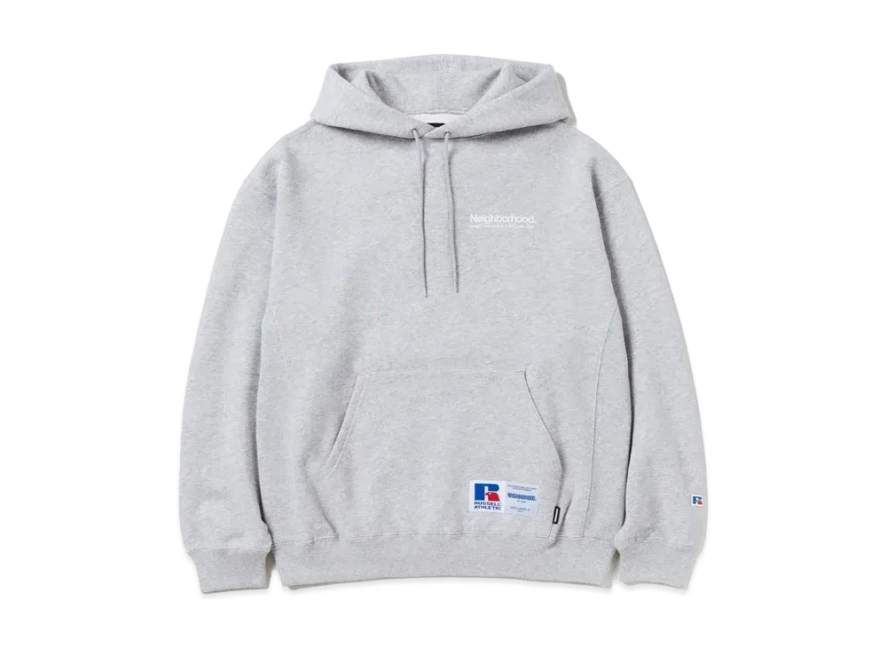 NEIGHBORHOOD x Russell Athletic . Sweat Hoodie LS "Gray"