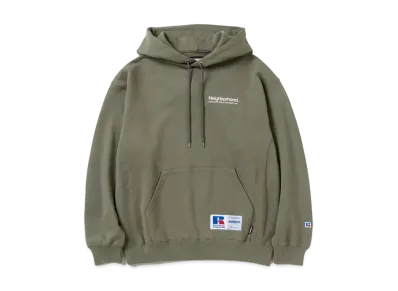 NEIGHBORHOOD x Russell Athletic . Sweat Hoodie LS "Olive Drab"