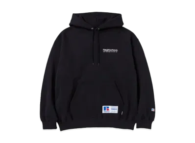 NEIGHBORHOOD x Russell Athletic . Sweat Hoodie LS "Black"