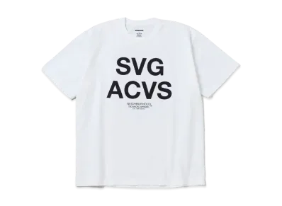 NEIGHBORHOOD NH . Tee SS-12 "White"