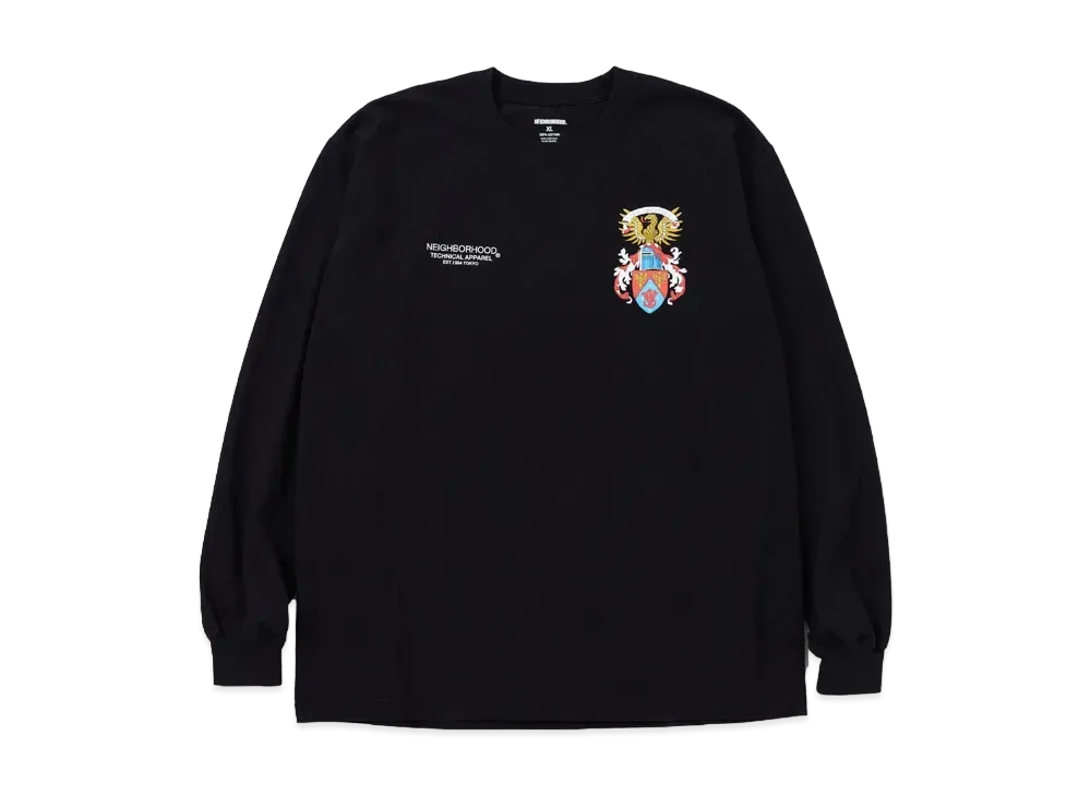 NEIGHBORHOOD NH . Tee LS-13 "Black"