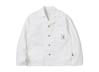 NEIGHBORHOOD BW . Coverall Jacket "White"