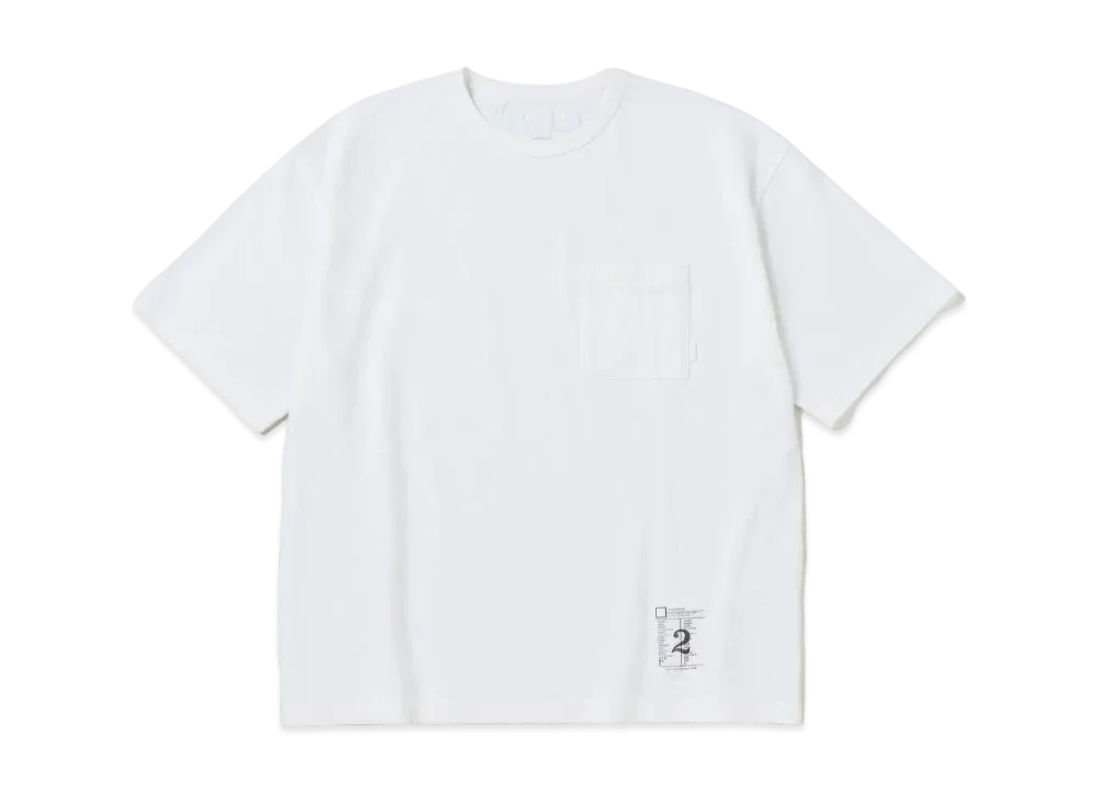 NEIGHBORHOOD BW . Crewneck SS "White"