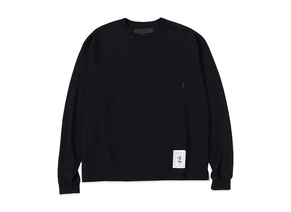 NEIGHBORHOOD BW . Crewneck LS "Black"