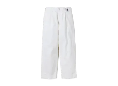 NEIGHBORHOOD BW . Tuck Pants "White"