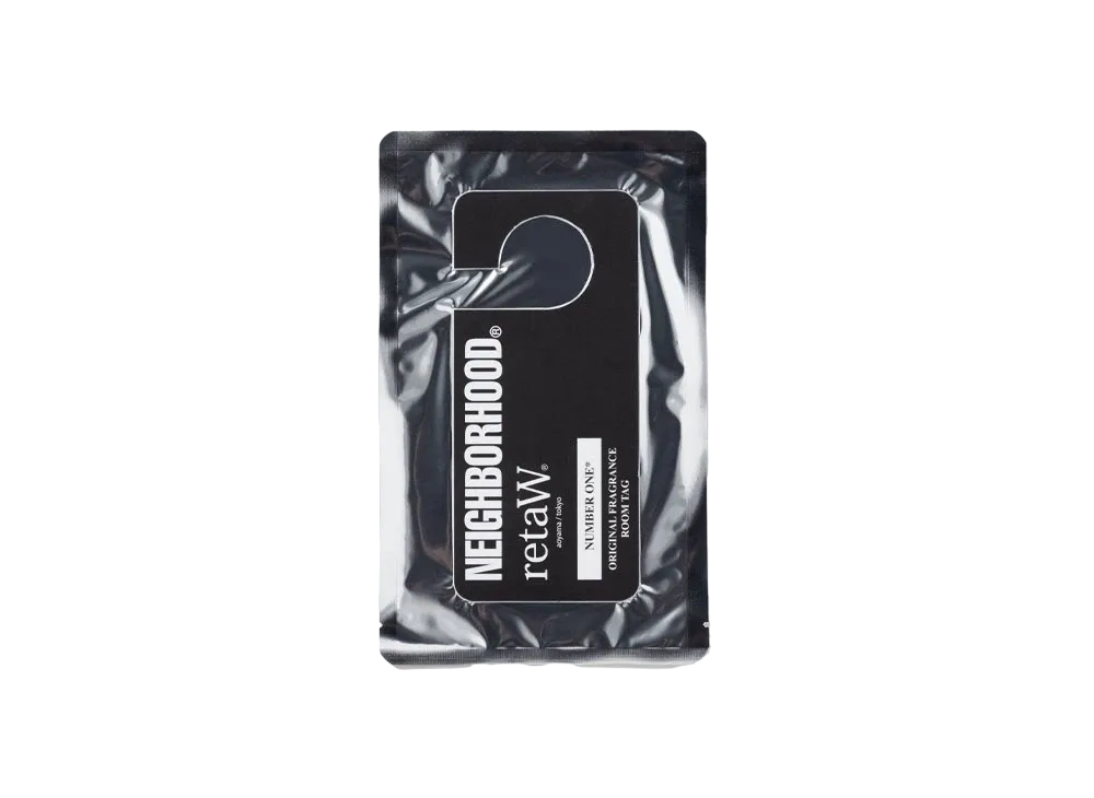 NEIGHBORHOOD x retaW . Number One Room Tag "Black"