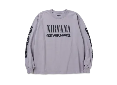 NEIGHBORHOOD x NIRVANA . Tee LS "Gray"