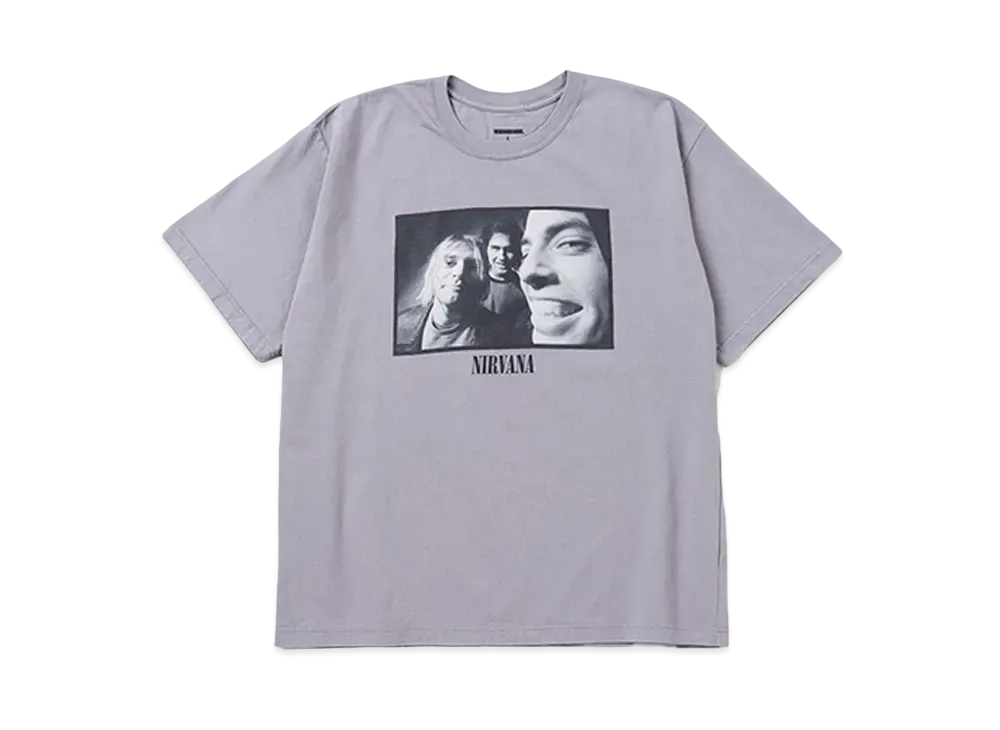 NEIGHBORHOOD x NIRVANA . Tee SS-1 "Gray"