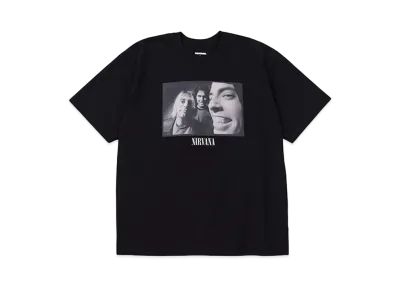 NEIGHBORHOOD x NIRVANA . Tee SS-1 "Black"