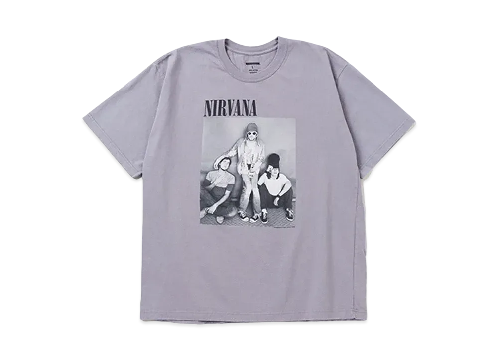 NEIGHBORHOOD x NIRVANA x Jesse Frohman . Tee SS "Gray"