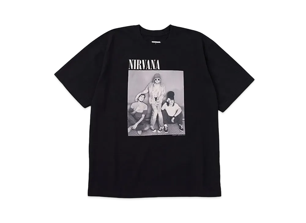 NEIGHBORHOOD x NIRVANA x Jesse Frohman . Tee SS "Black"