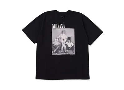 NEIGHBORHOOD x NIRVANA x Jesse Frohman . Tee SS "Black"