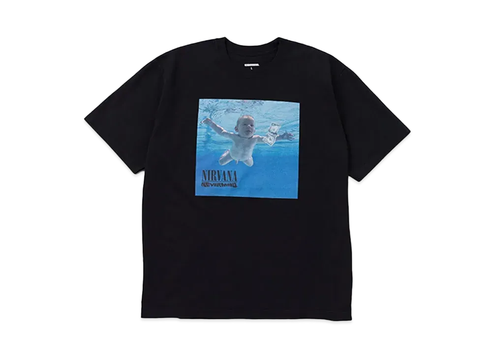 ネイバーフッド x ニルバーナ . Tシャツ SS-3 "ブラック" 241PCNH-ST05S