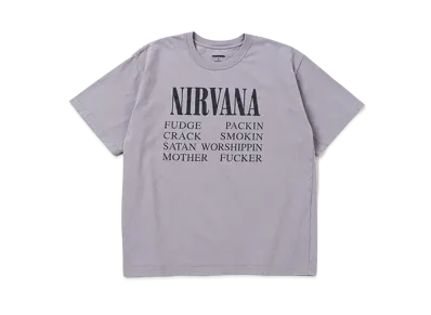 NEIGHBORHOOD x NIRVANA . Tee SS-4 "Gray"