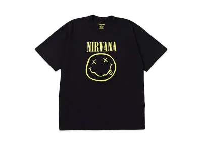 NEIGHBORHOOD x NIRVANA . Tee SS-5 "Black"