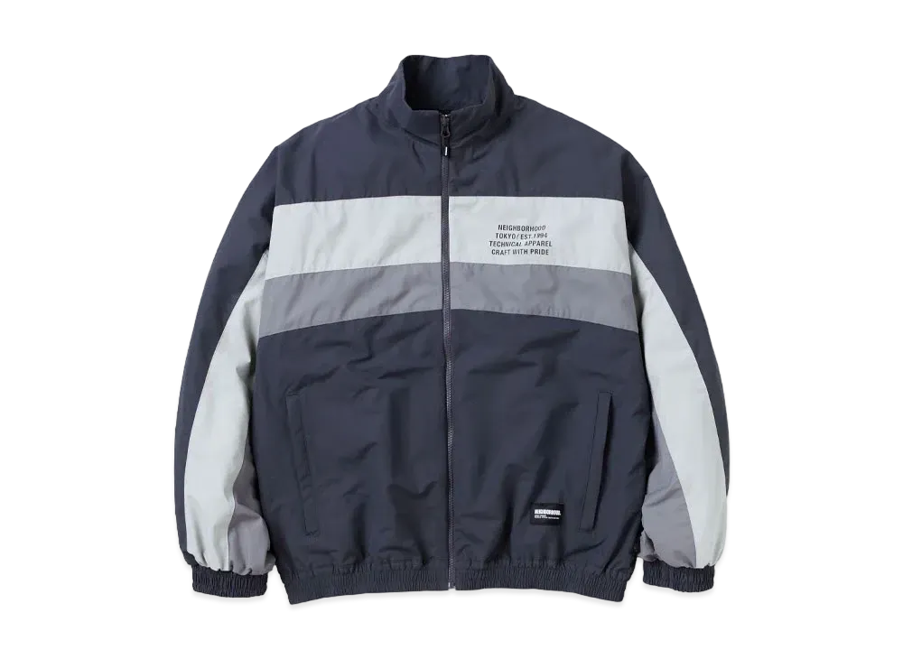ネイバーフッド トラック ジャケット "グレー"