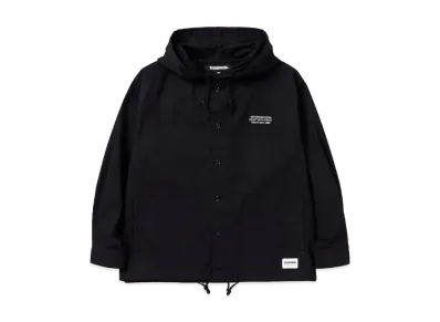 NEIGHBORHOOD Hooded Shirt LS "Black"