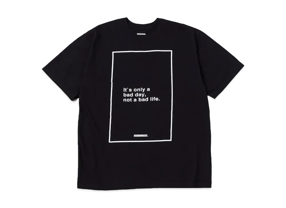 NEIGHBORHOOD NH . Tee SS-15 "Black"