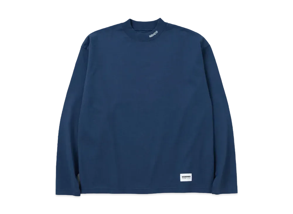 NEIGHBORHOOD Classic Mockneck LS "Navy"