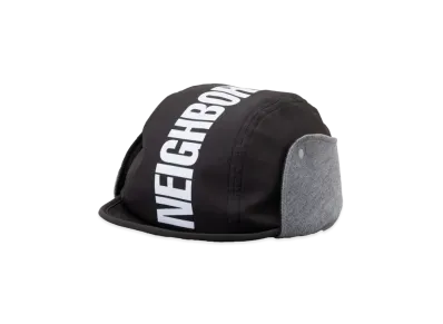 NEIGHBORHOOD x Velo Spica . Flap Cap "Black"